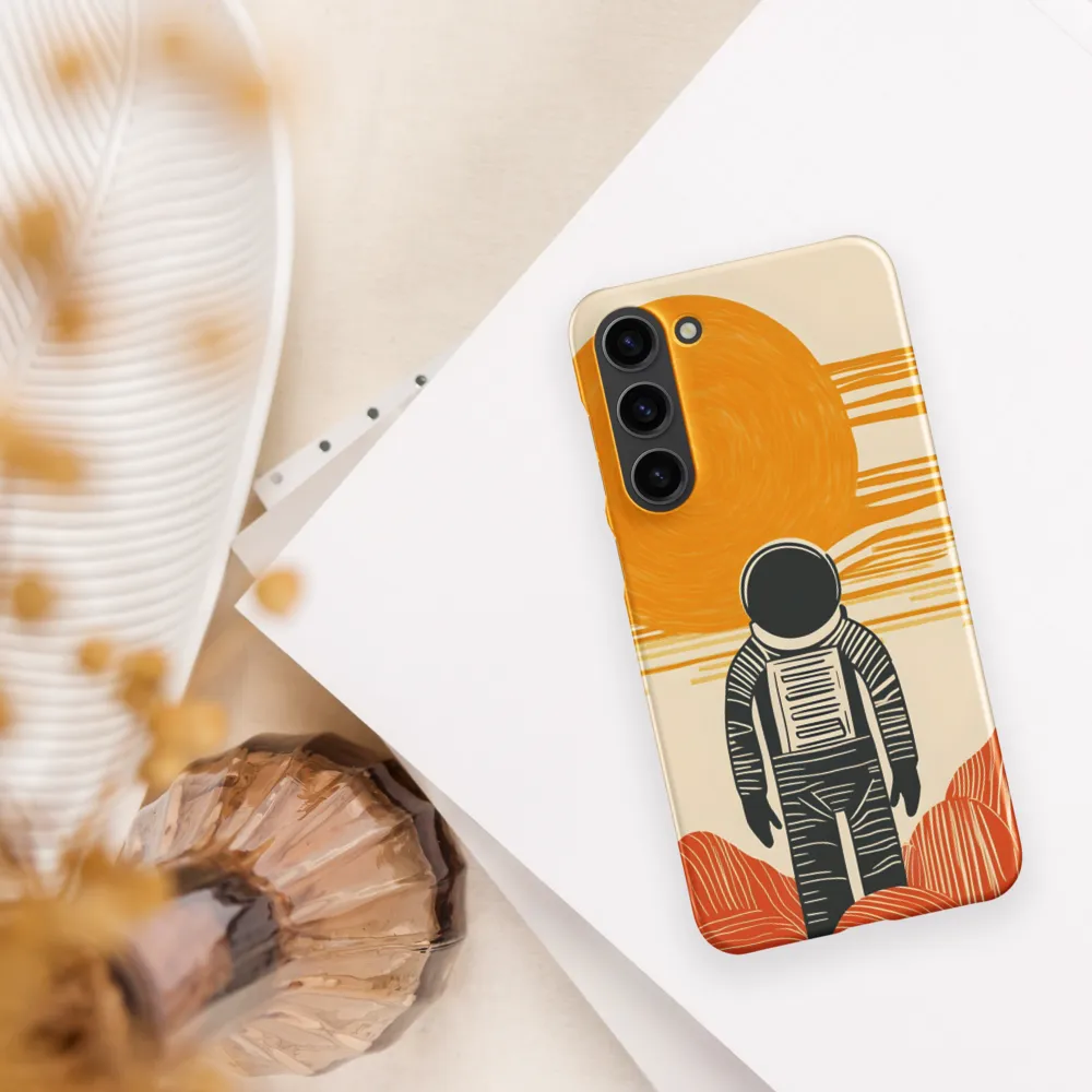 Contemplation on a Distant World | Phone Case |  S23 Plus | Snap Case | Matte