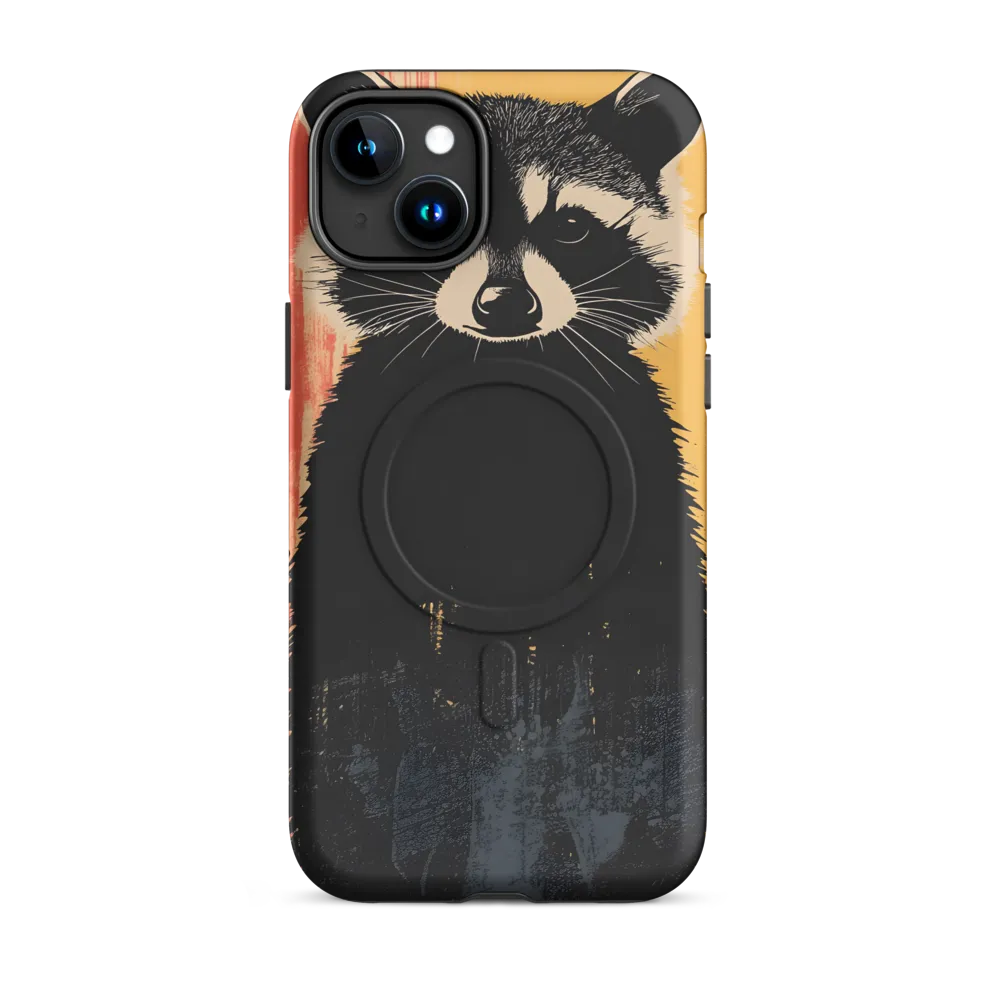 Whimsical Raccoon Portrait