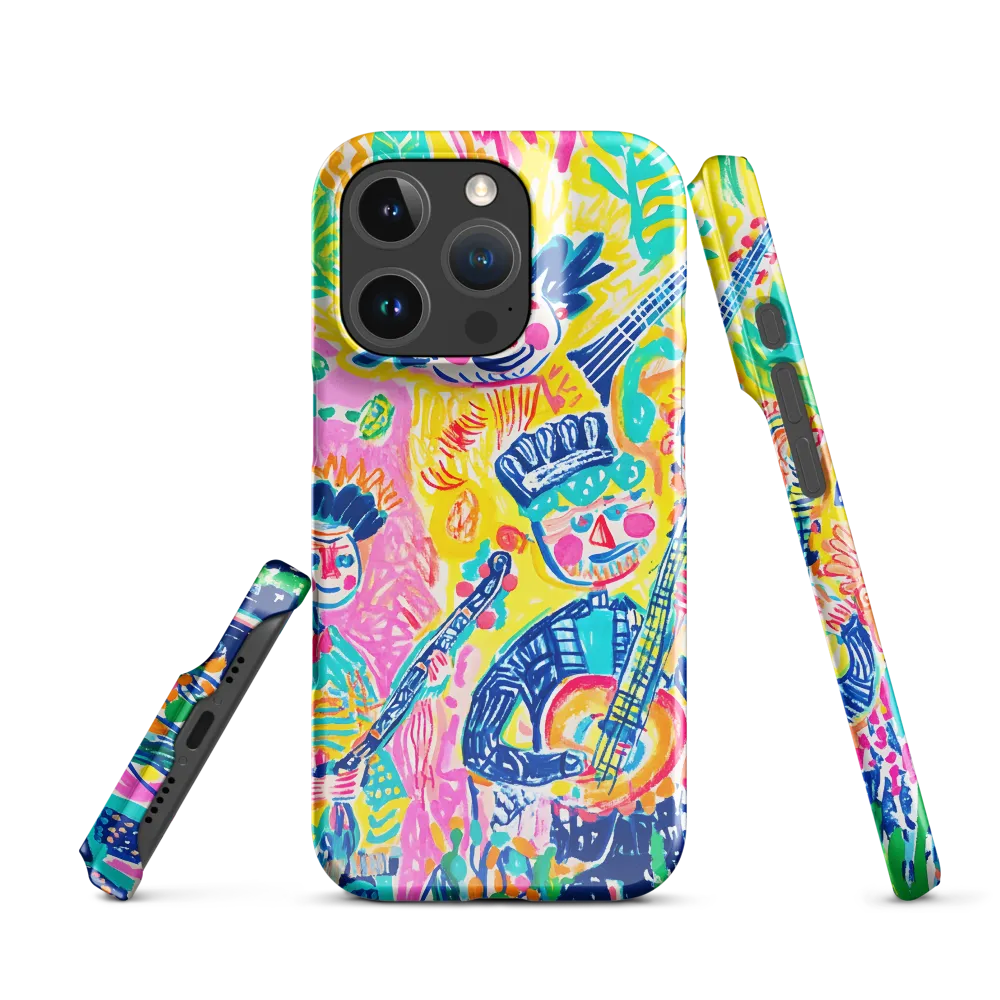 Joyful Duet: A Celebration of Music | Phone Case |  16 Pro | Snap Case | Glossy