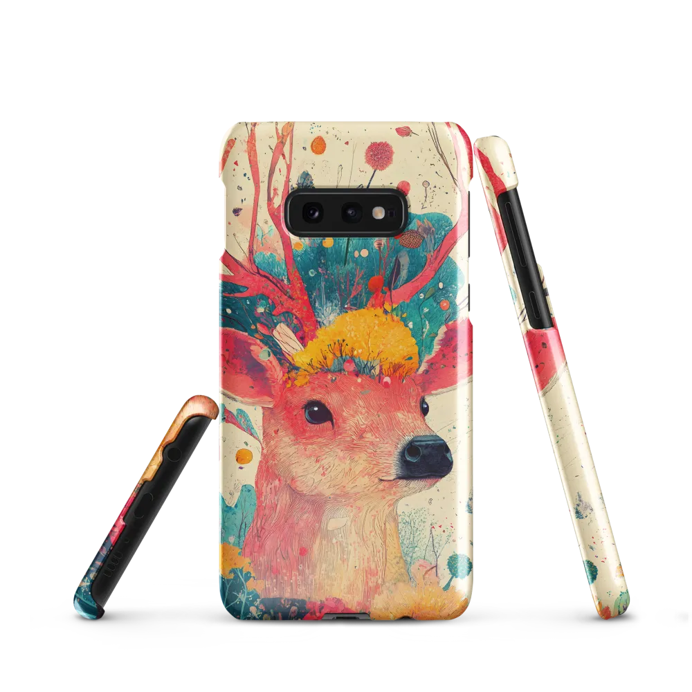 Whimsical Harmony: A Deer in Bloom