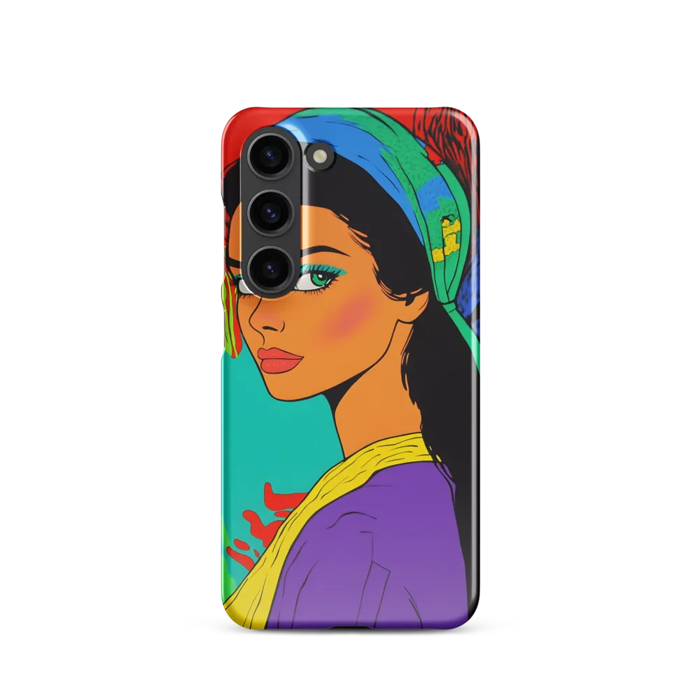 Vibrant Elegance | Phone Case |  S23 | Snap Case | Glossy