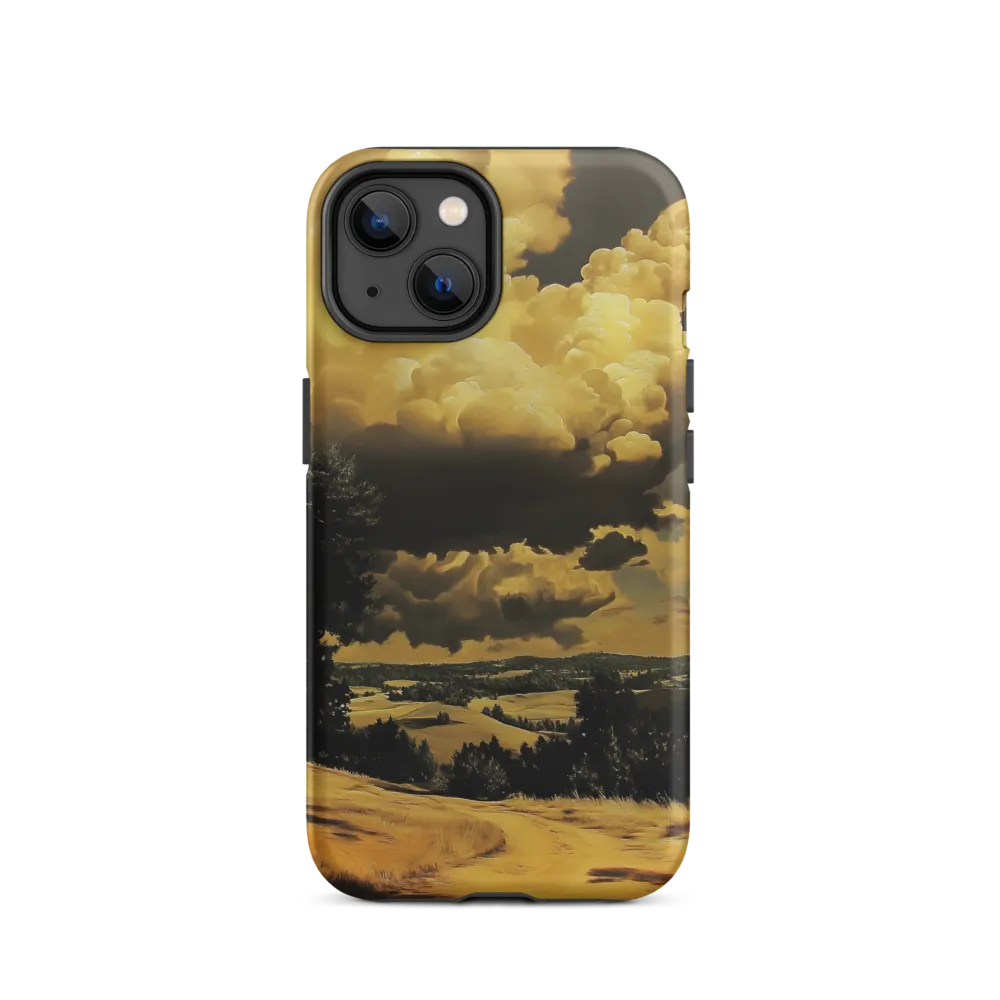 Golden Serenity in the Landscape | Phone Case |  14 | Tough Case | Matte