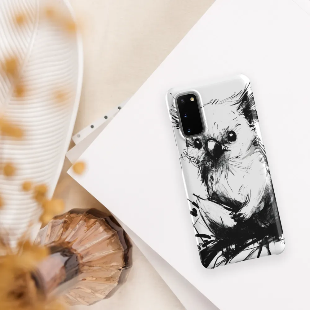 Whimsical Koala in Ink