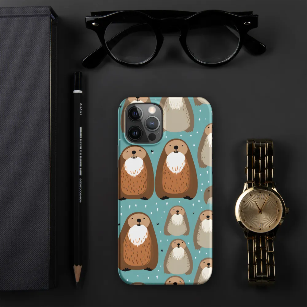 Whimsical Otter Pattern