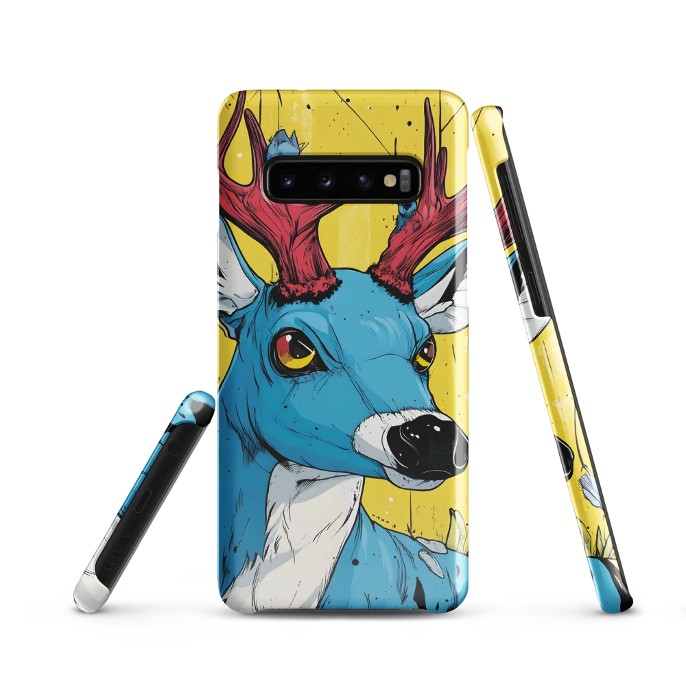 Vivid Antlers: A Modern Take on Nature