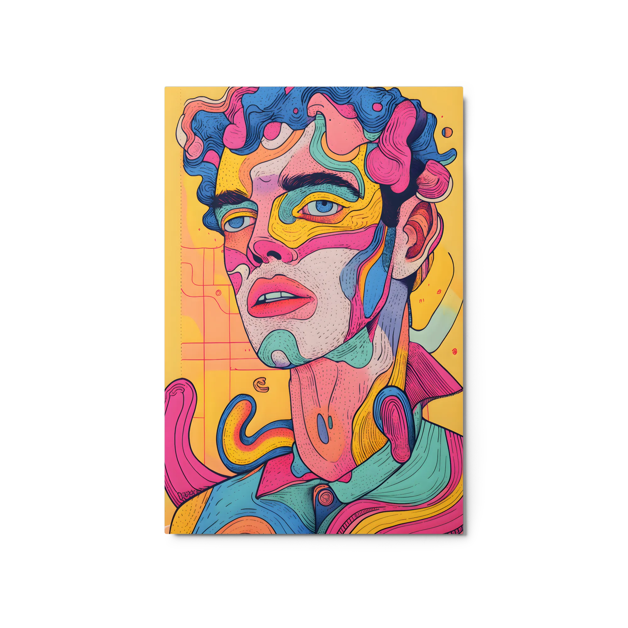 Fragmented Visions 
 Metal Print | 20″x 30″