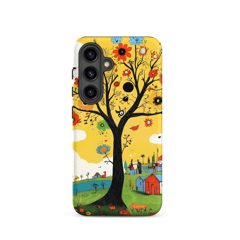 Whimsical Blooms of Life | Phone Case |  S24 | Tough Case | Matte