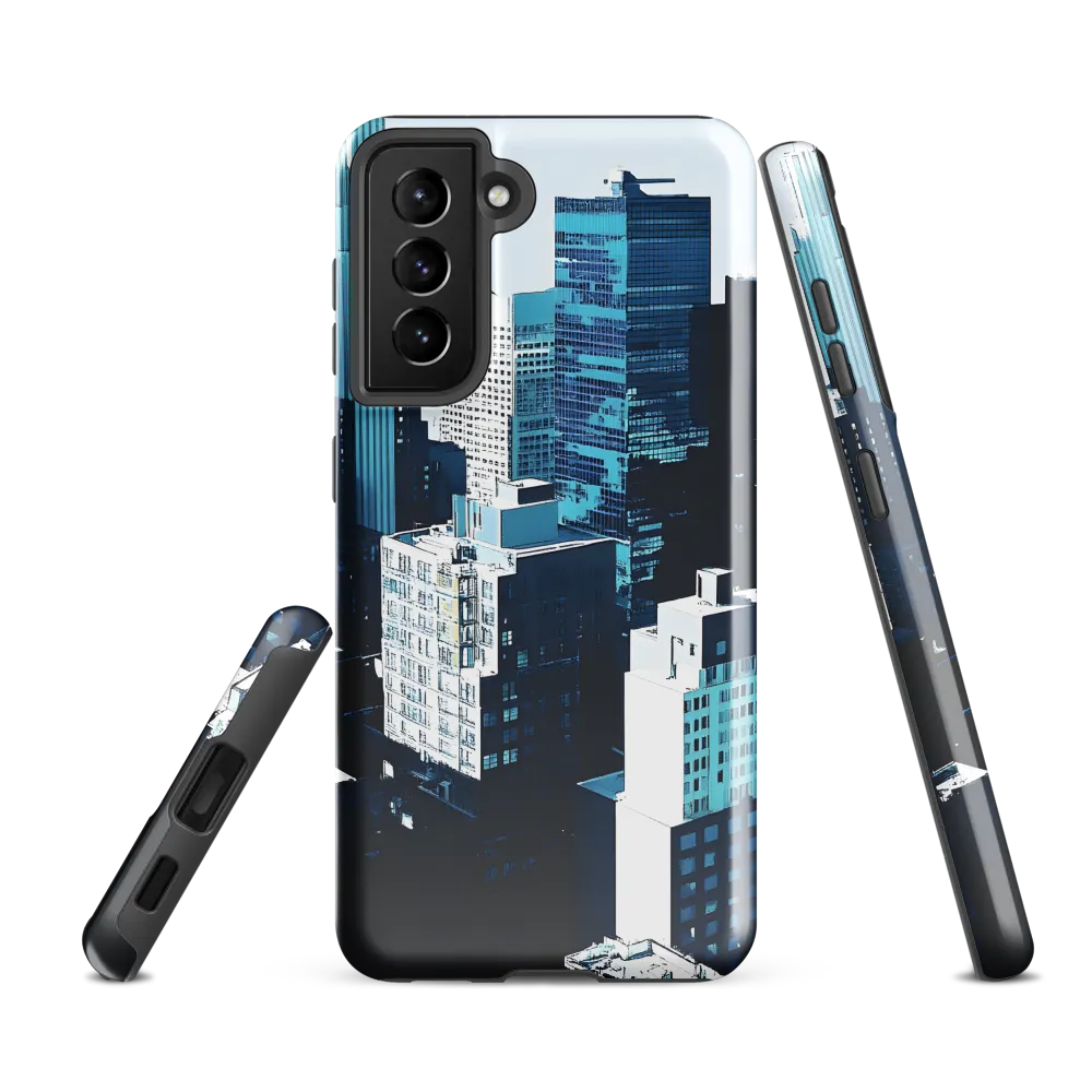 Urban Serenity: A Minimalist Cityscape