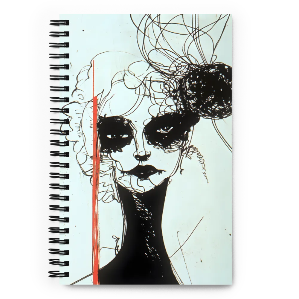 Whispers of Mystery | Spiral Notebook