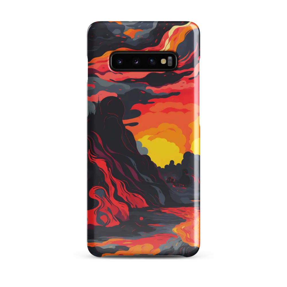 Eruption of Colors | Phone Case |  S10 Plus | Snap Case | Glossy