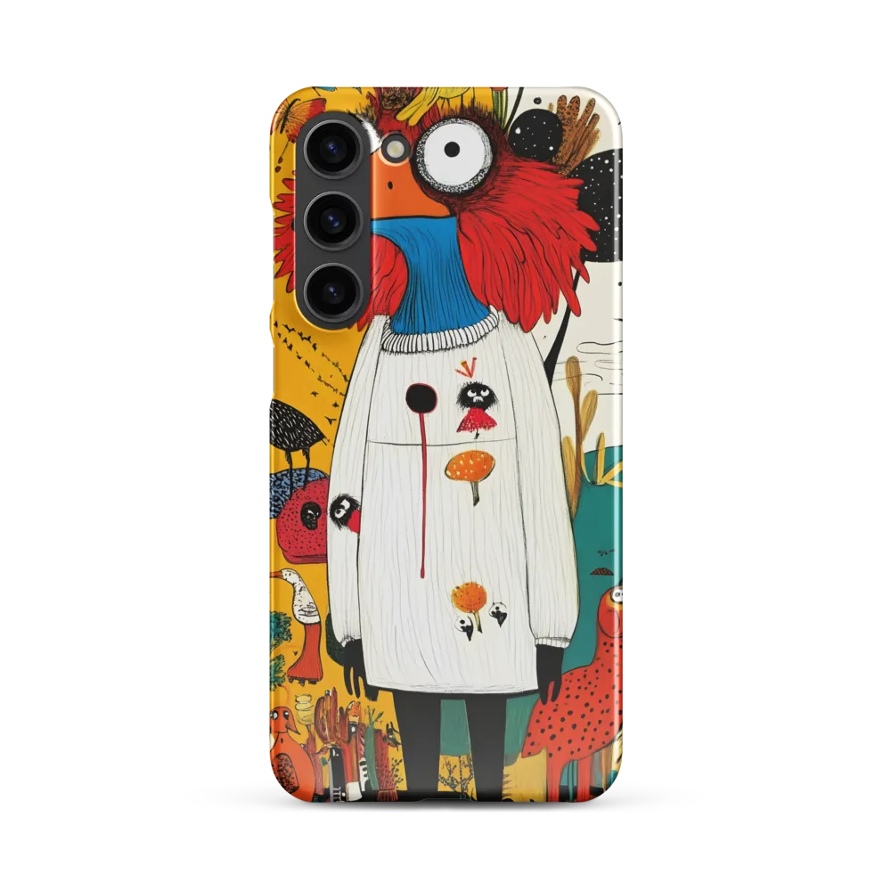 Whimsical Bird's Embrace