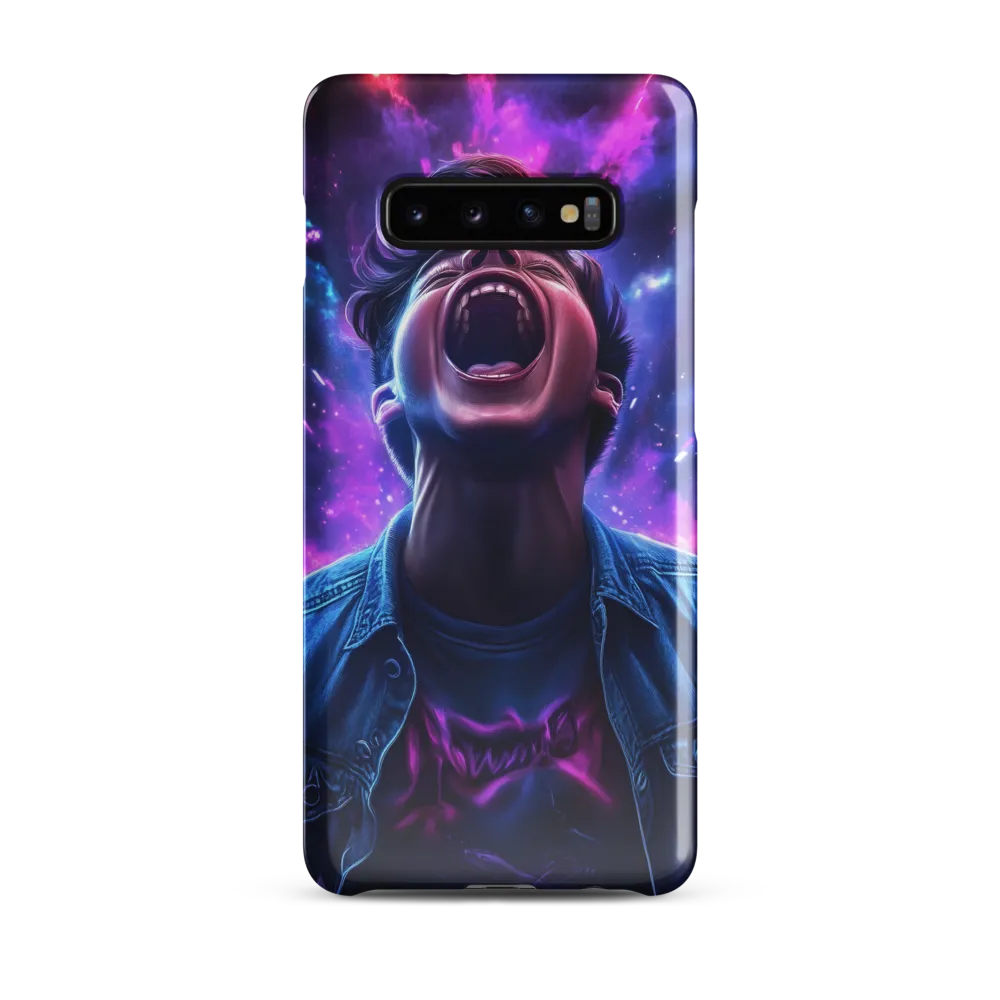 Cosmic Scream | Phone Case |  S10 Plus | Snap Case | Glossy