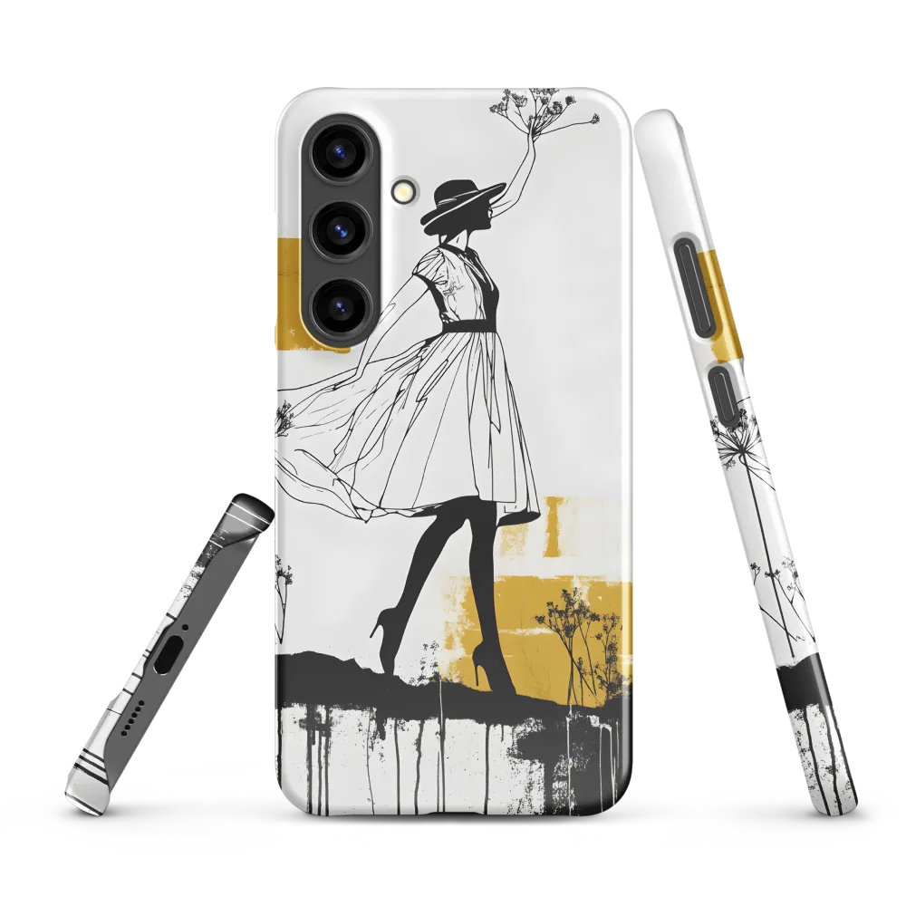 Whispers of Elegance | Phone Case |  S24 Plus | Snap Case | Glossy