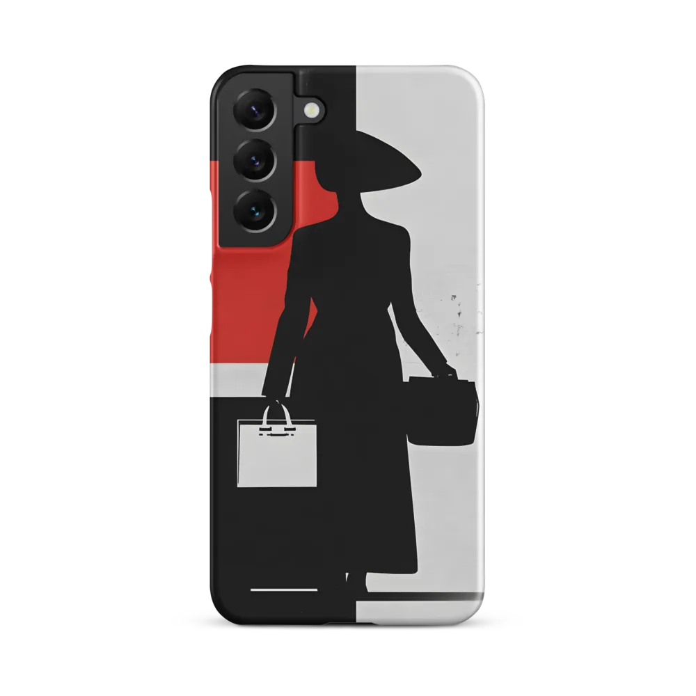 Silhouette of Elegance | Phone Case |  S22 Plus | Snap Case | Matte