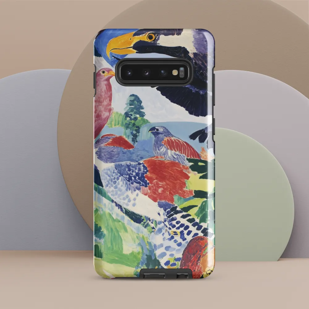 Symphony of Birds | Phone Case |  S10 Plus | Tough Case | Glossy