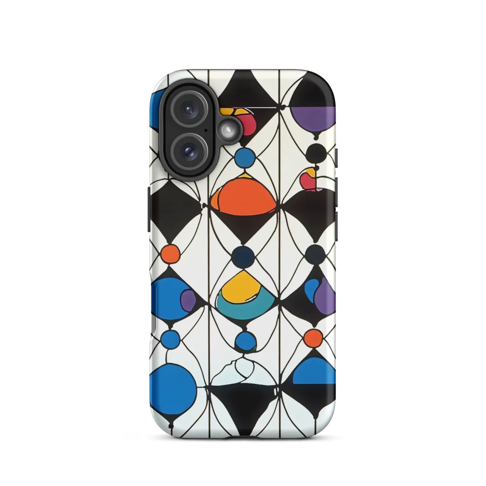 Rhythms of Color and Shape | Phone Case |  16 | Tough Case | Matte
