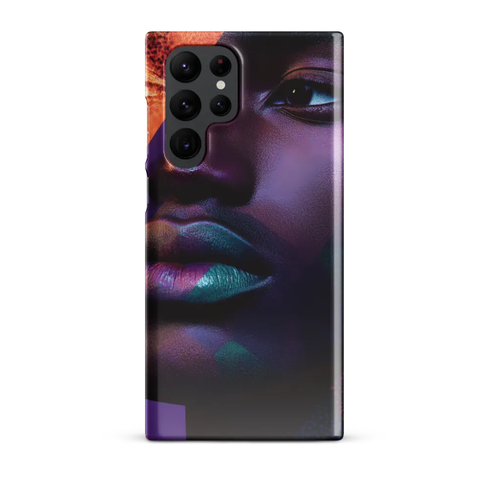 Geometric Resonance | Phone Case |  S22 Ultra | Snap Case | Glossy
