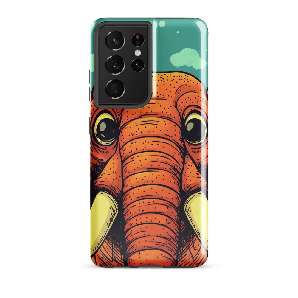 Whimsical Majesty: The Playful Elephant