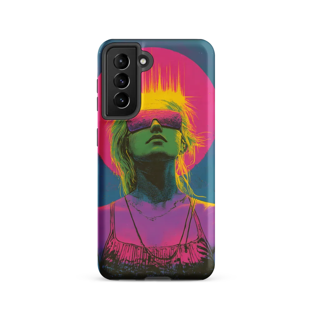 Neon Dreams: Portrait of a Modern Muse