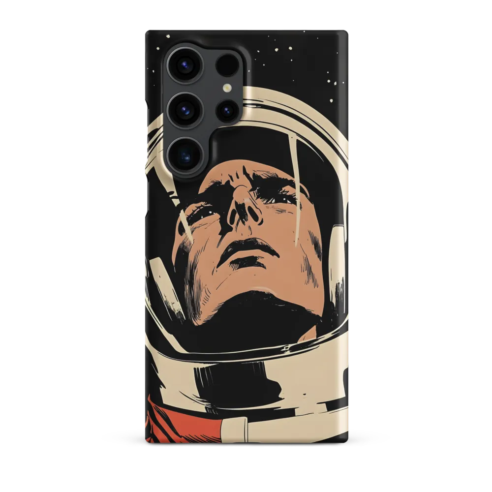 Gaze of the Astronaut | Phone Case |  S23 Ultra | Snap Case | Matte
