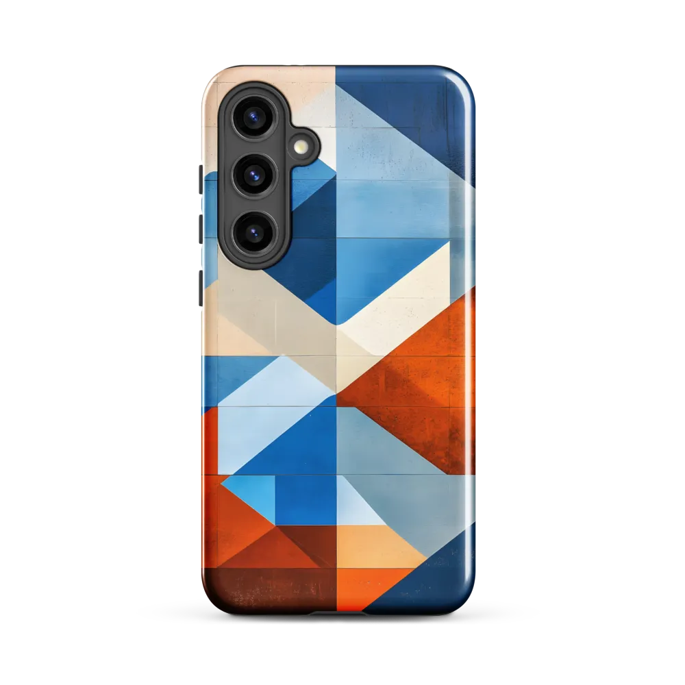 Geometric Harmony: A Vibrant Landscape