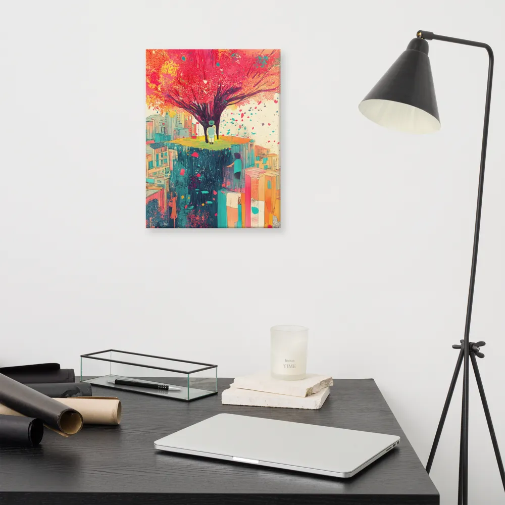 Whispers of Urban Dreams | Canvas | 12″×16″