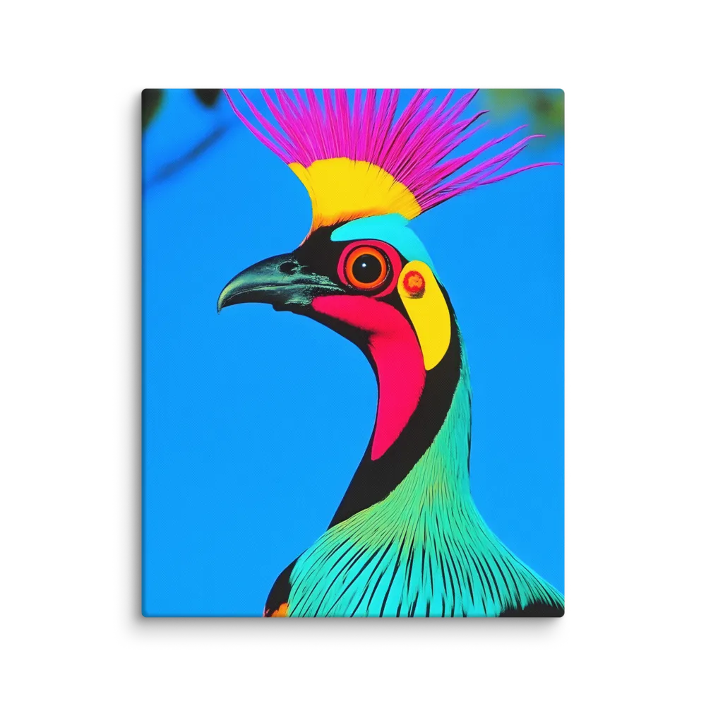 Whimsical Avian Portrait