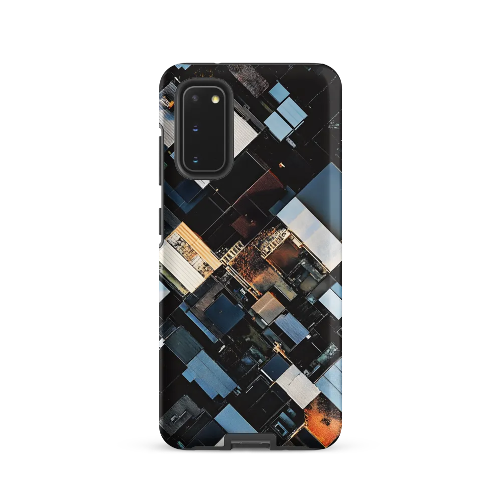 Urban Mosaic from Above | Phone Case |  S20 | Tough Case | Matte