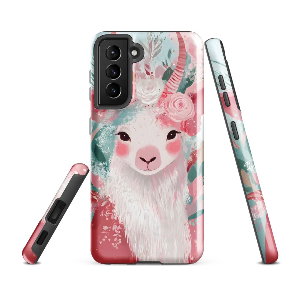 Spring Whimsy: The Floral Goat