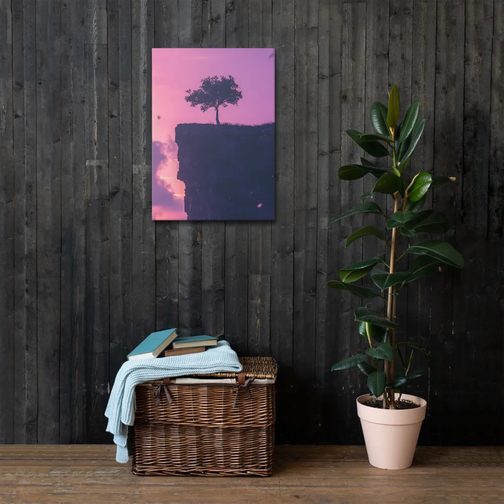 Solitude on the Edge | Thin Canvas | 20″×28″