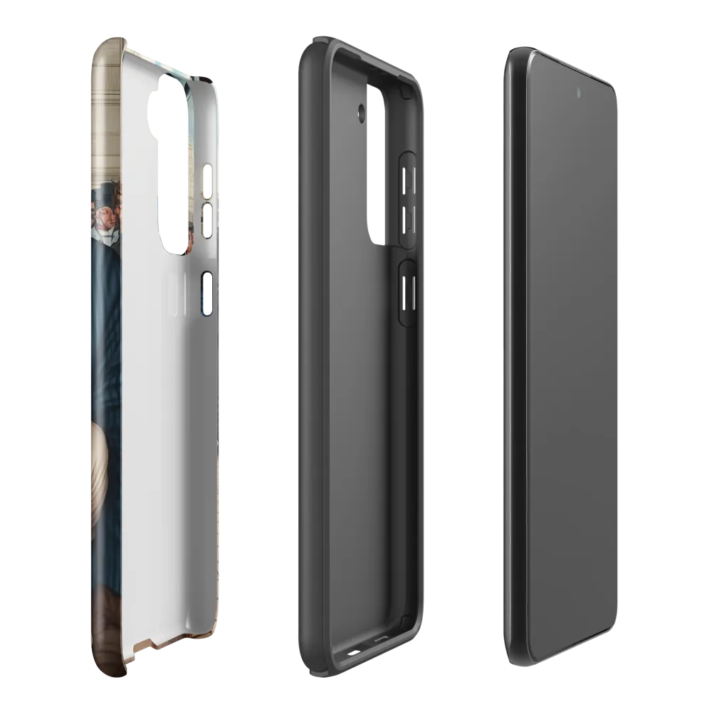 Caught in Tension | Phone Case |  S21 Plus | Tough Case | Glossy