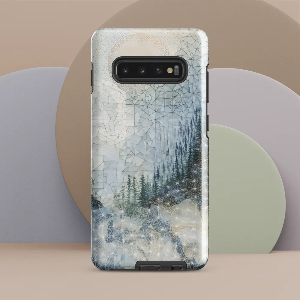 Horizon of Geometric Serenity | Phone Case |  S10 Plus | Tough Case | Glossy