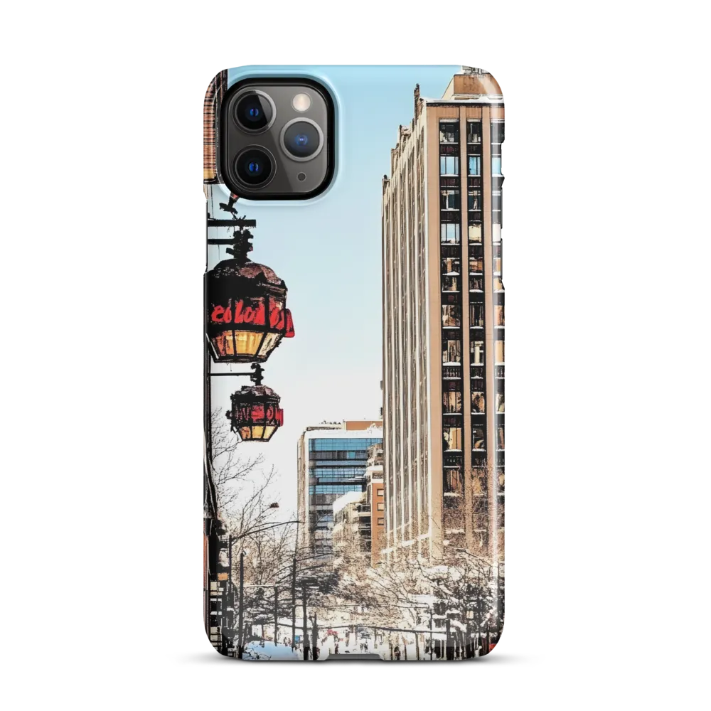 Winter's Urban Embrace | Phone Case |  11 Pro Max | Snap Case | Glossy