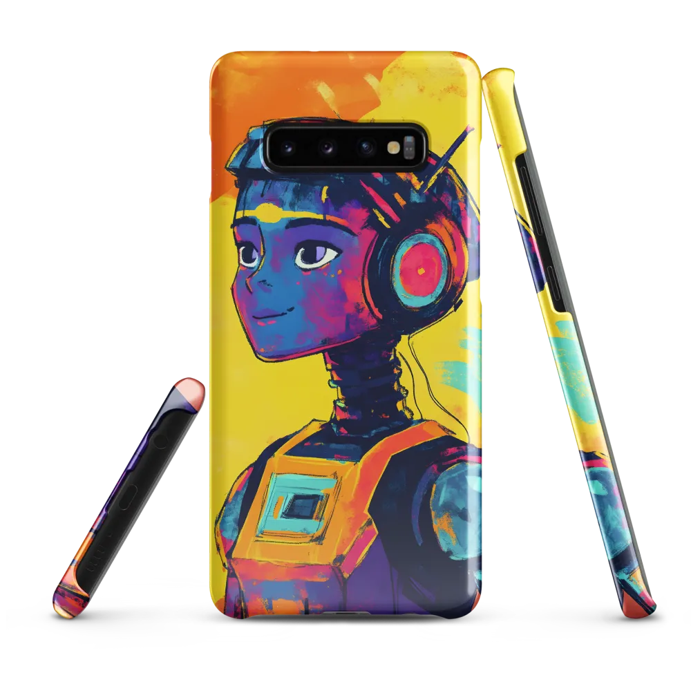 Playful Cyborg Symphony | Phone Case |  S10 Plus | Snap Case | Glossy