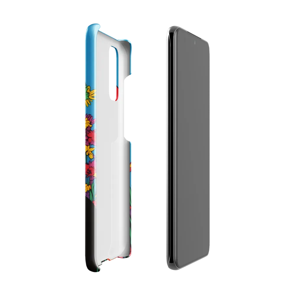 Botanical Elegance | Phone Case |  S20 | Snap Case | Glossy
