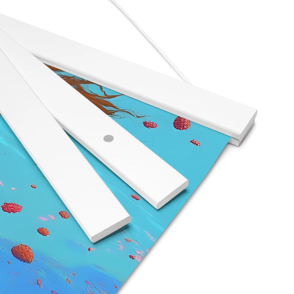 Whispers of Freedom | Poster With White Wood Hanger | 16″×16″