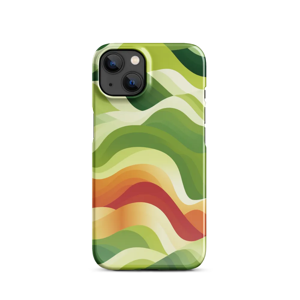 Waves of Nature | Phone Case |  13 | Snap Case | Glossy