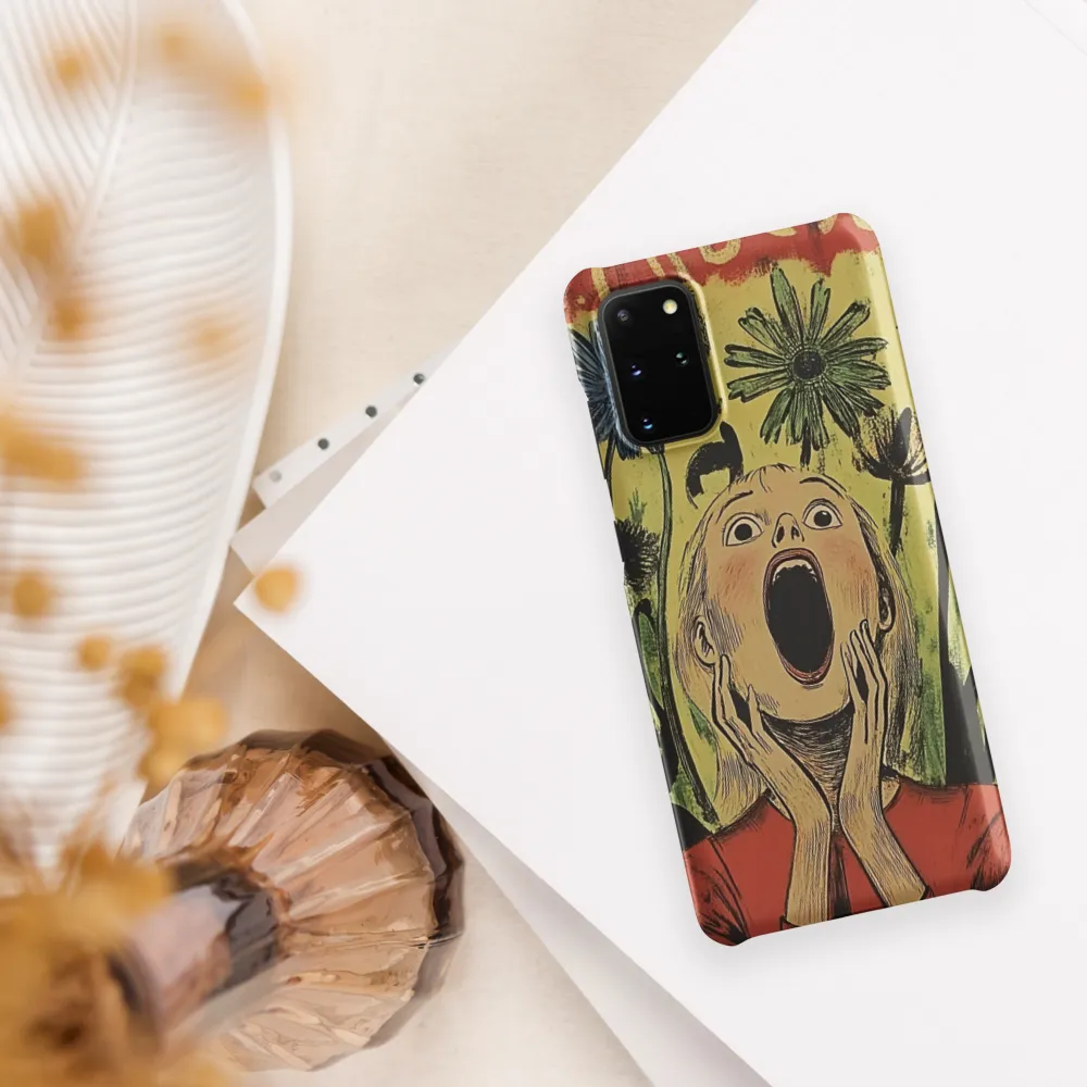 The Echo of Panic | Phone Case |  S20 Plus | Snap Case | Matte