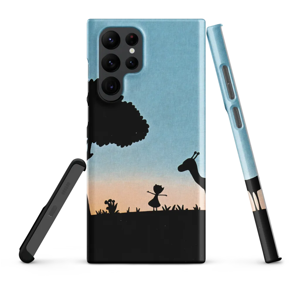 Curiosity in the Silhouette | Phone Case |  S22 Ultra | Snap Case | Matte
