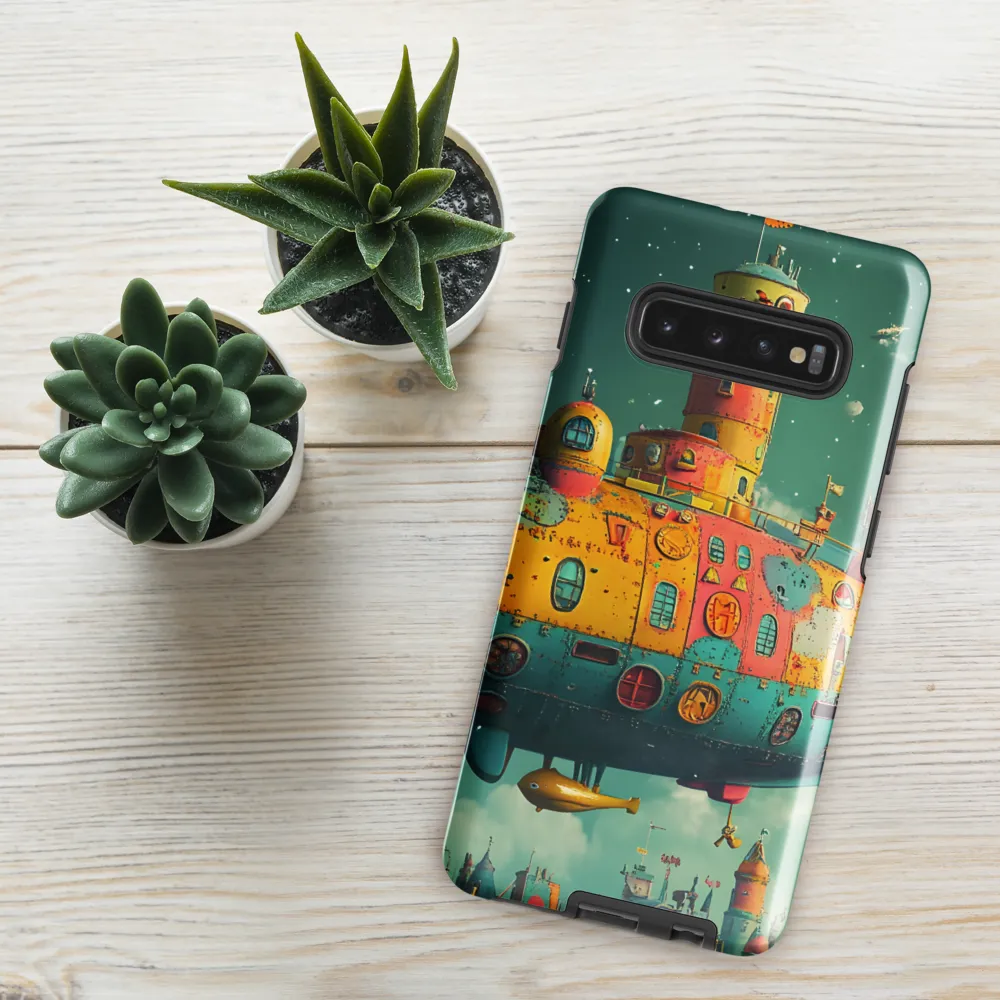 Submerged Dreams: A Whimsical Voyage | Phone Case |  S10 Plus | Tough Case | Glossy