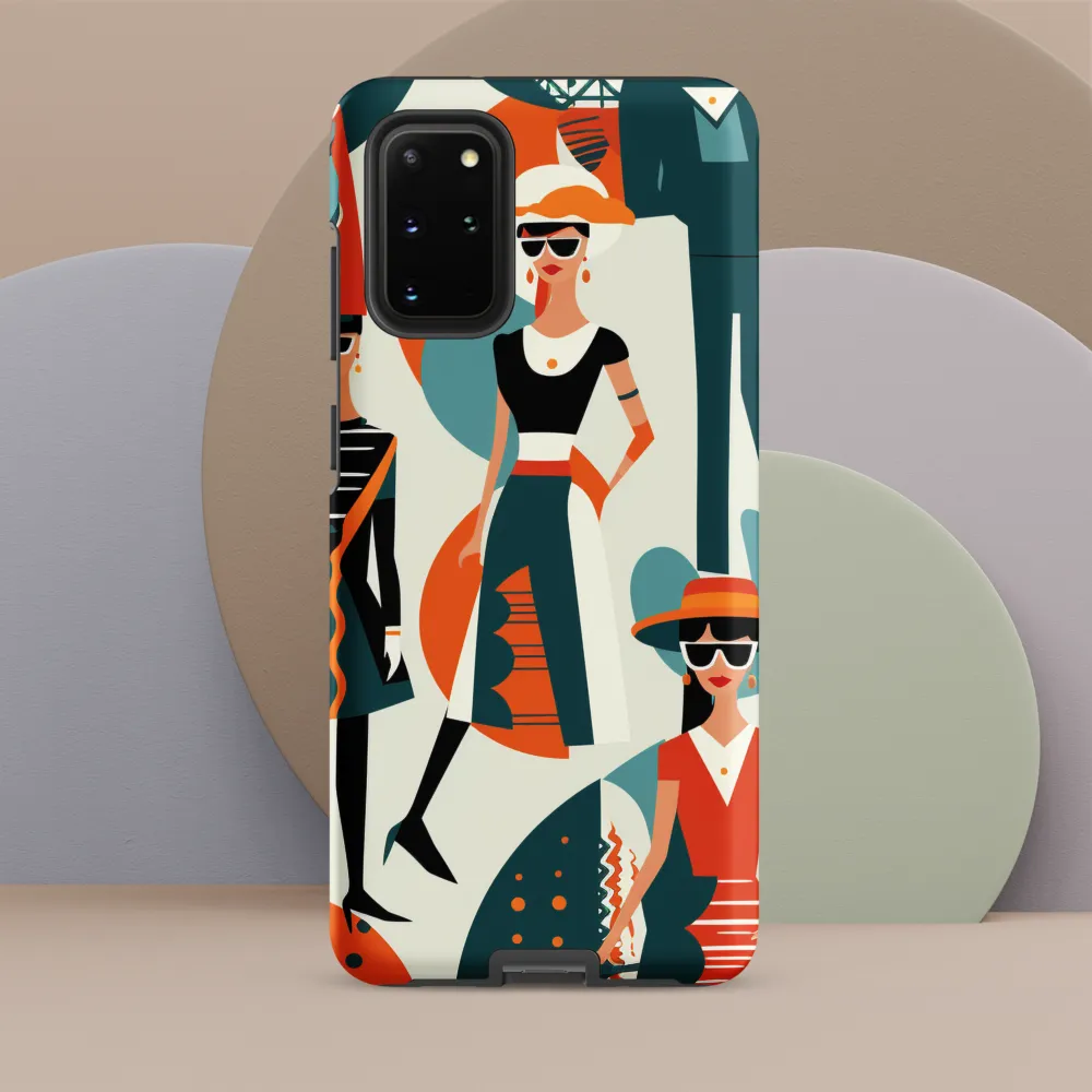 Chic Figures in Pop Art