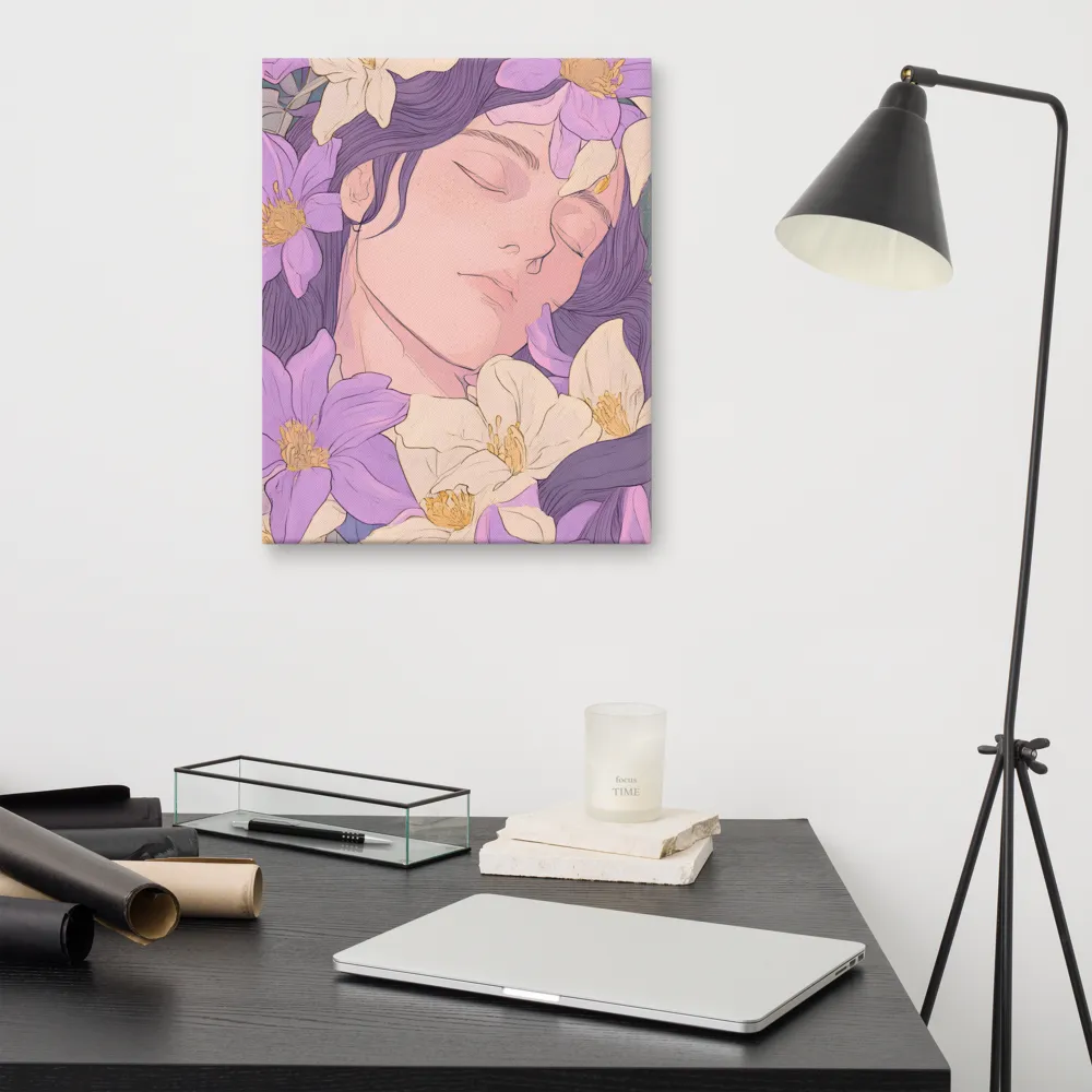 Harmony in Bloom | Canvas | 16″×20″