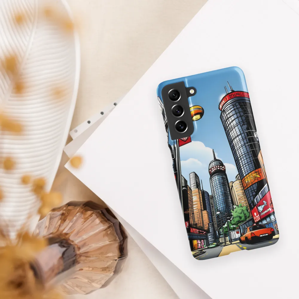 Urban Pulse: A Comic Cityscape