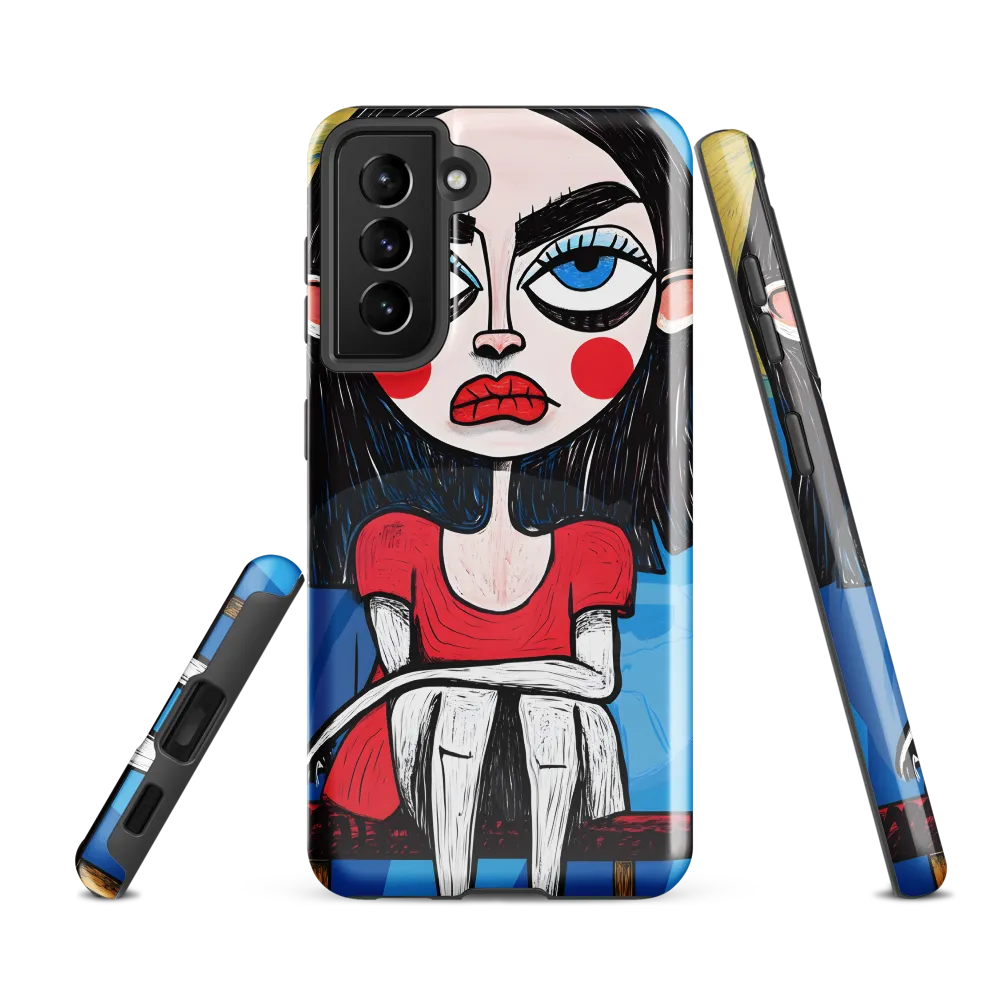 Bold Defiance | Phone Case |  S21 FE | Tough Case | Glossy