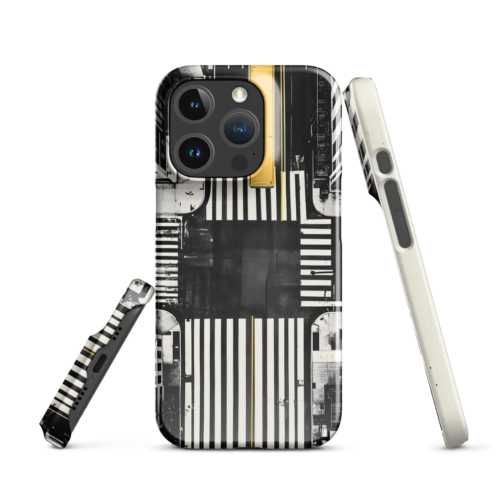 Urban Symphony: Aerial Intersection | Phone Case |  16 Pro | Snap Case | Glossy