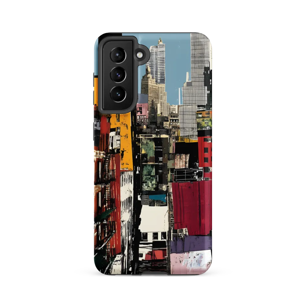 Urban Collage: A Vivid Cityscape