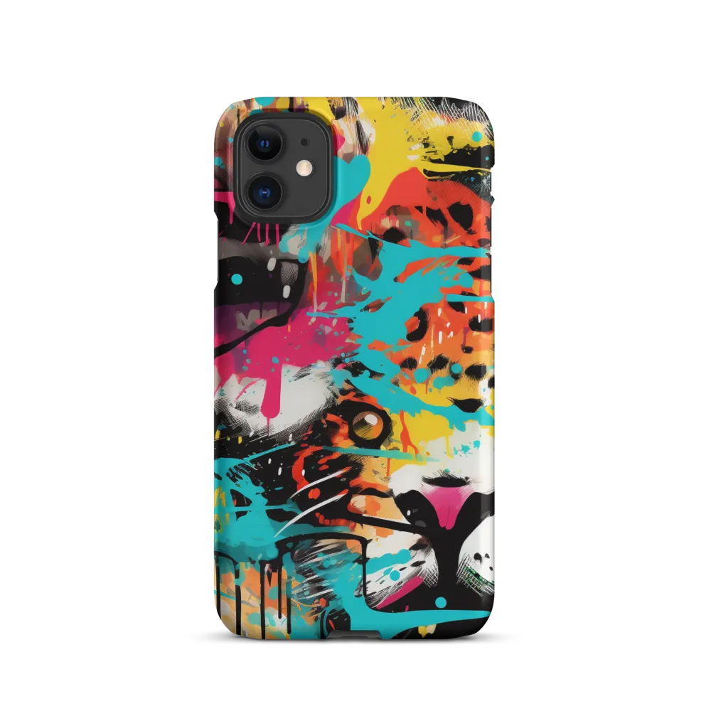Fierce Fusion: Tiger and Lion in Graffiti