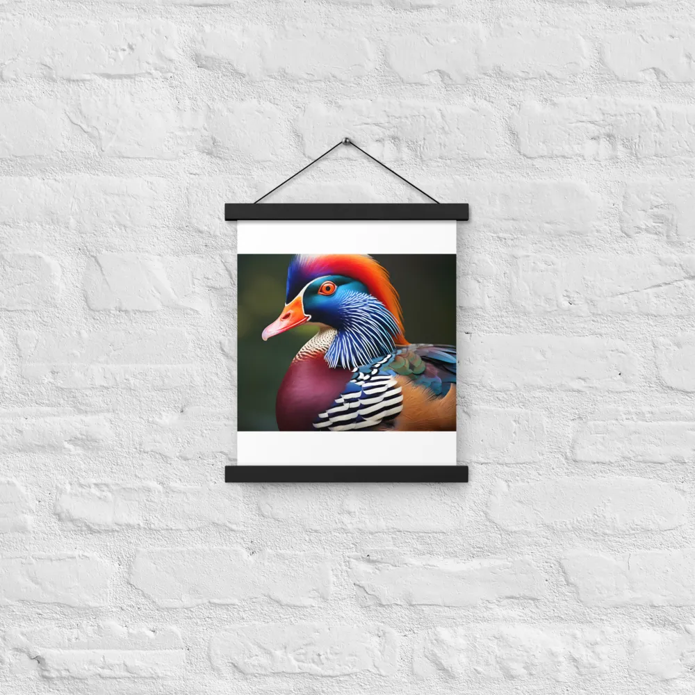 The Majestic Mandarin | Poster With Black Wood Hanger | 11″×14″