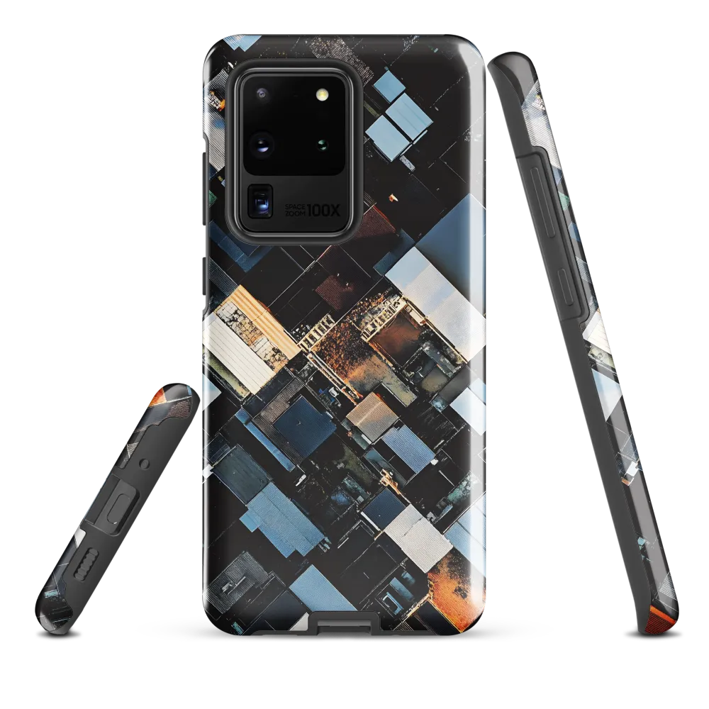 Urban Mosaic from Above