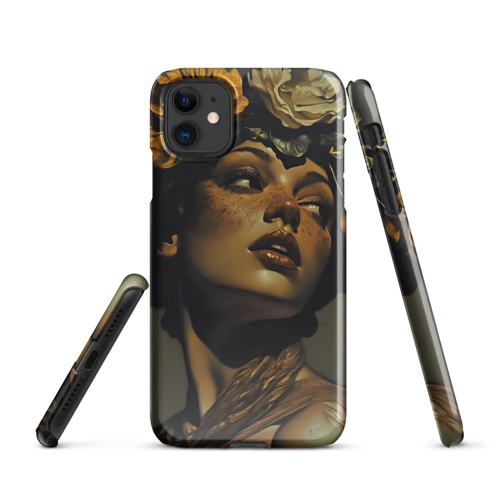Gilded Serenity | Phone Case |  11 | Snap Case | Glossy